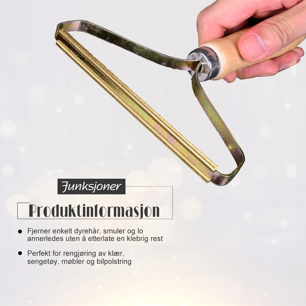 Bärbar Hårta bortr - Lofri Lint Remover | Inkl. Kobberhode