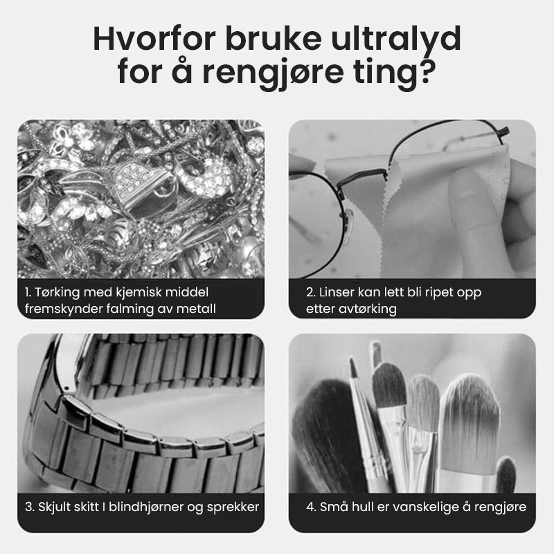 Effektiv Ultralydrensemaskin - Stillegående | Hög Kapasitet