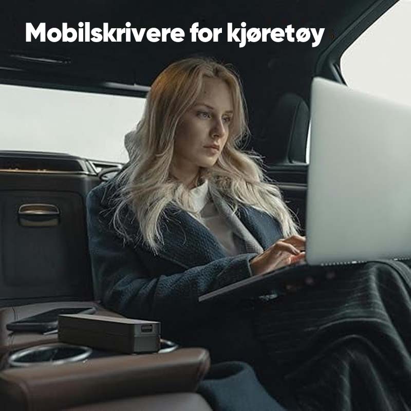 Bärbar Termisk Skriver - Hög Kvalitet | Enkel Anslutning