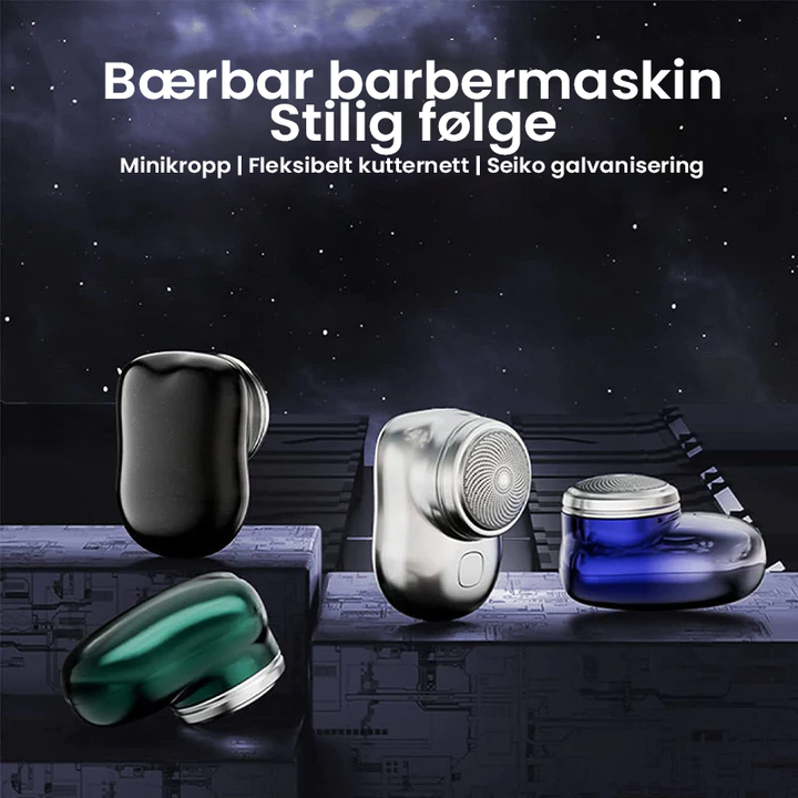 Bärbar USB Barbermaskin - Vannbestandig Mini Shaver