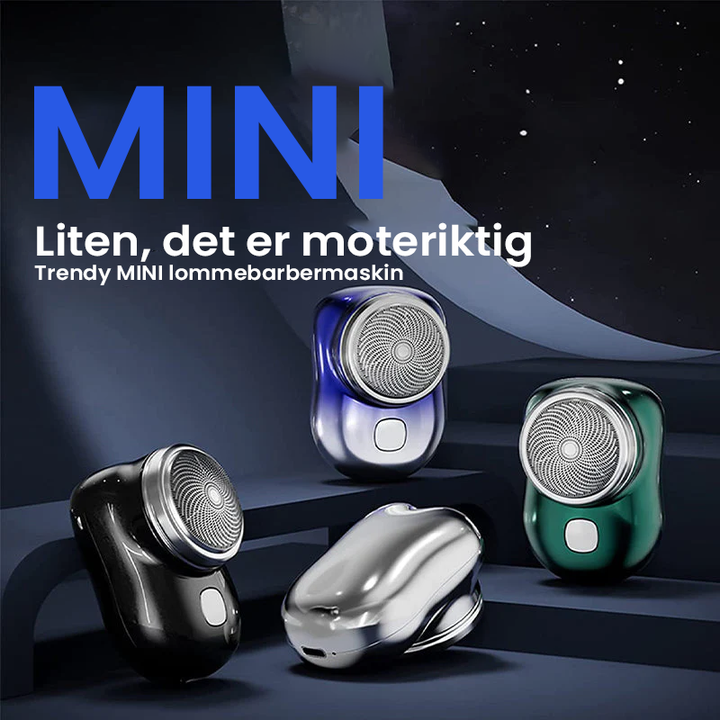 Bärbar USB Barbermaskin - Vannbestandig Mini Shaver