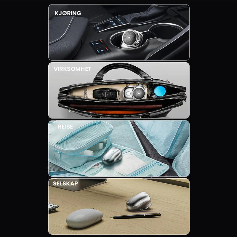 Bärbar USB Barbermaskin - Vannbestandig Mini Shaver