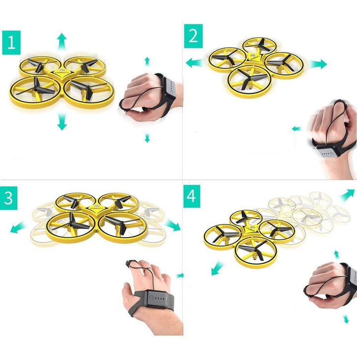 Barnens RC Quadcopter Drone med Hindringsensor