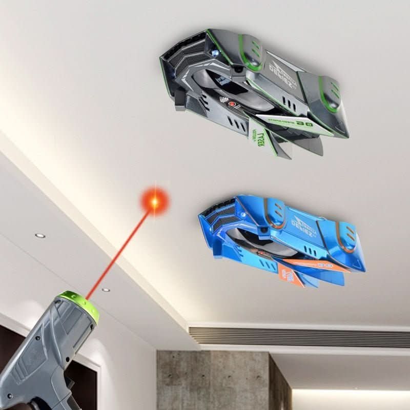 Barnens Veggklatrer RC-Bil med Laser och LED-Ljus