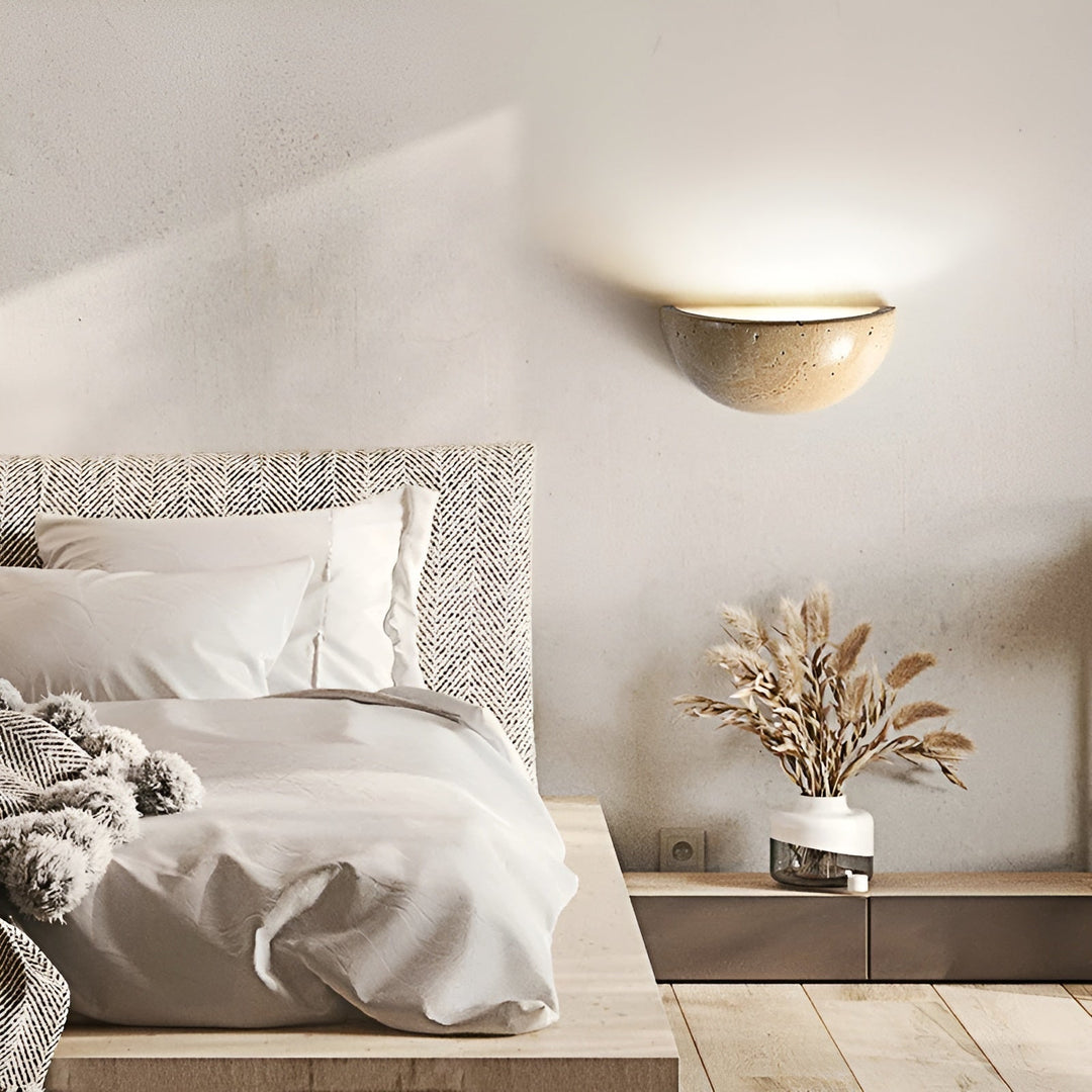Vägglampa Halvsirkel Minimalistisk – Skapa Ro i Hemmet