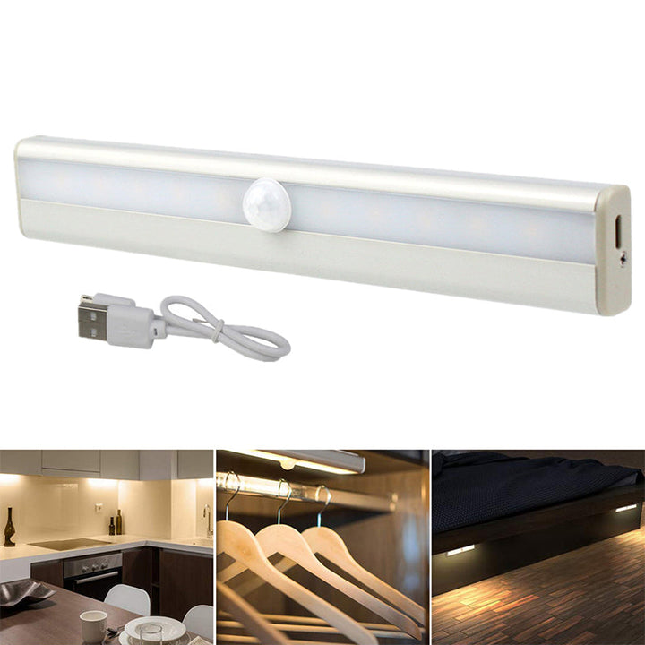 Bevegelses-sensor LED Skaplys - Enkel installation