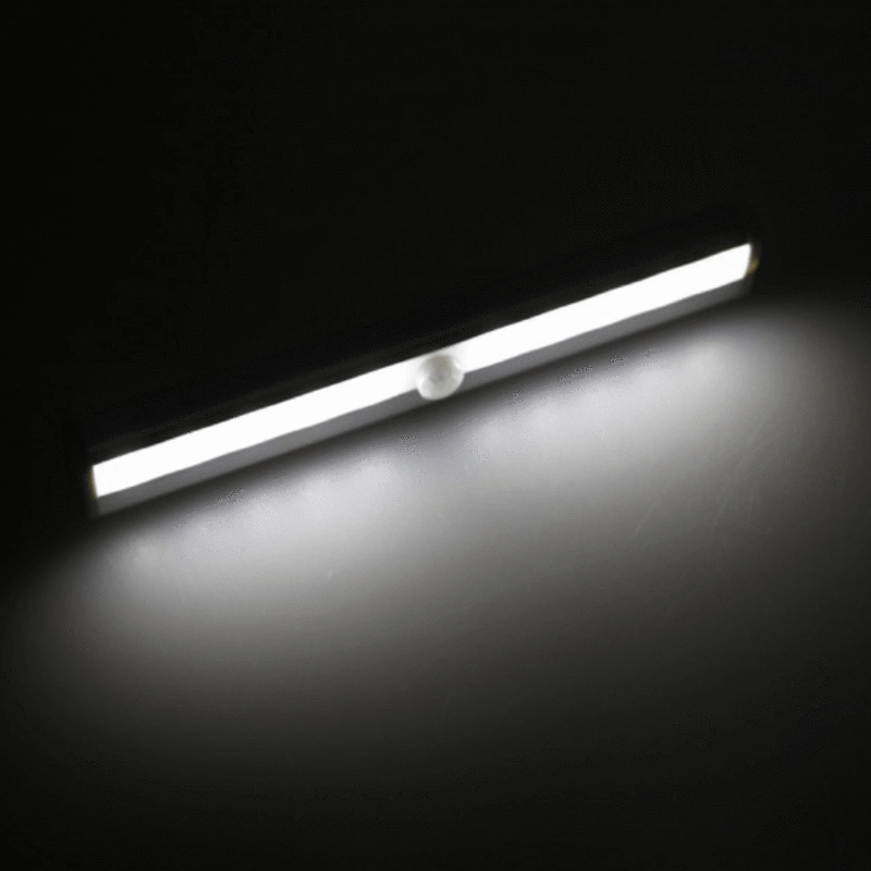 Bevegelses-sensor LED Skaplys - Enkel installation