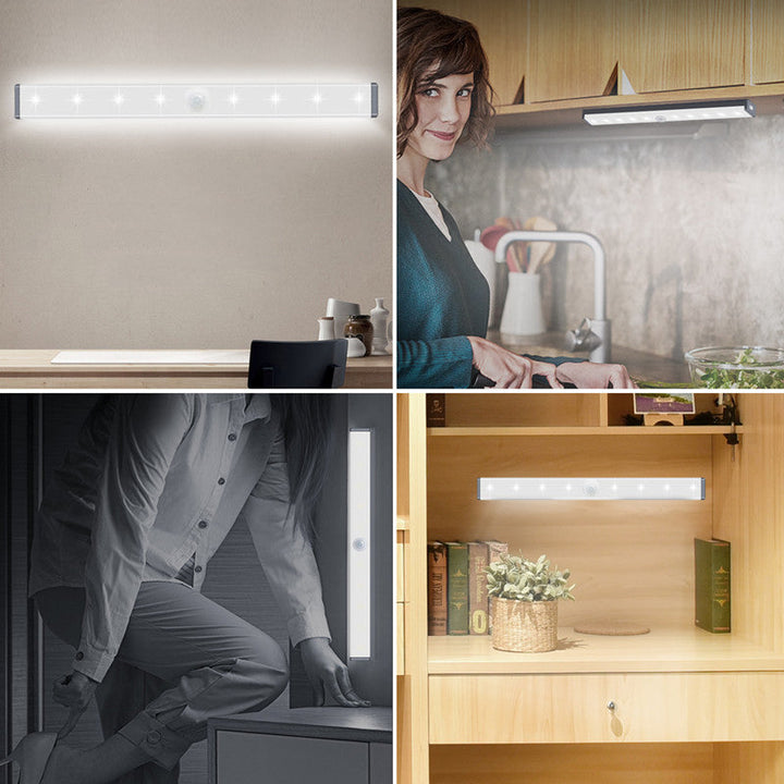 Bevegelses-sensor LED Skaplys - Enkel installation
