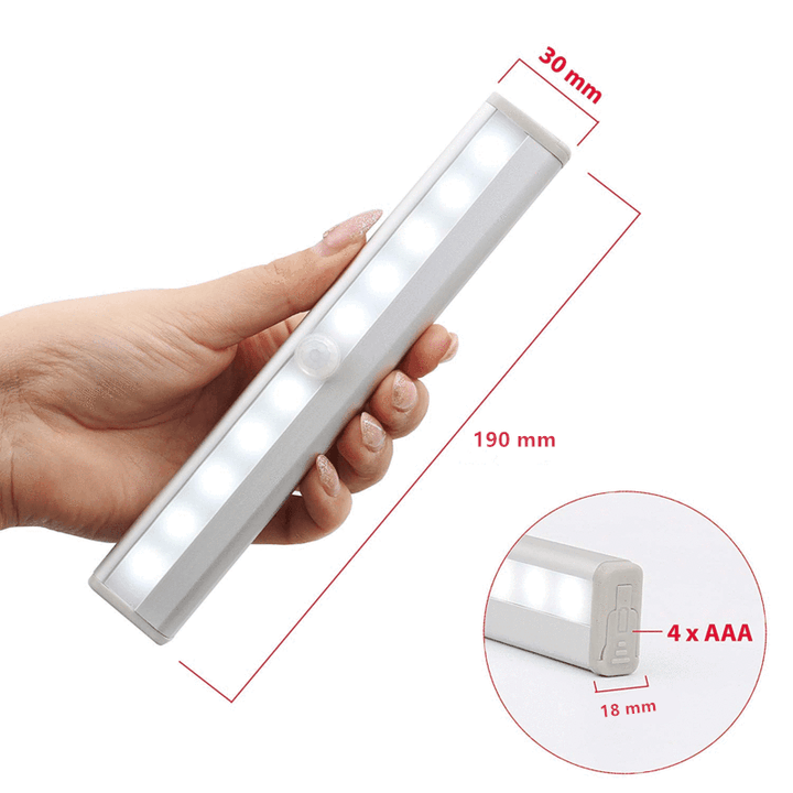 Bevegelses-sensor LED Skaplys - Enkel installation