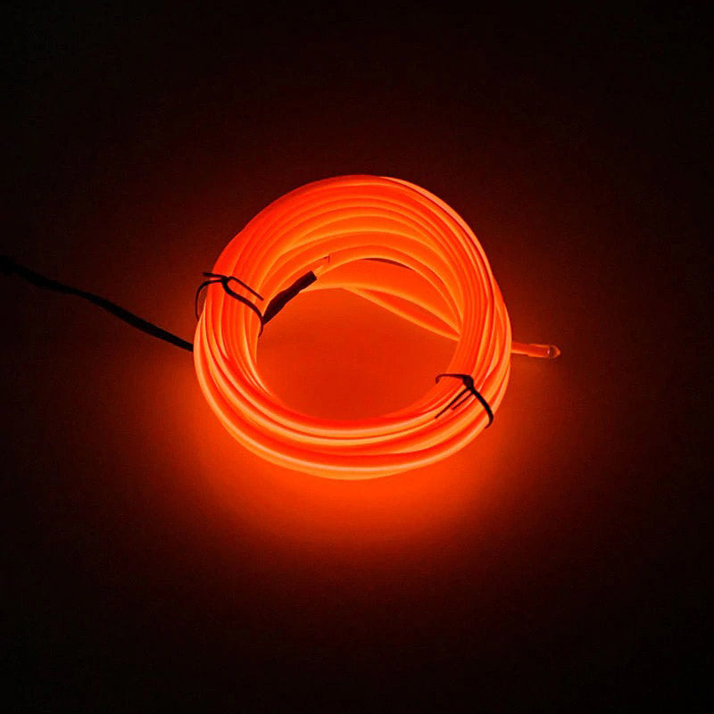 Bil Neon Ljus Set – Tilpassbart Interiörlys (5m)