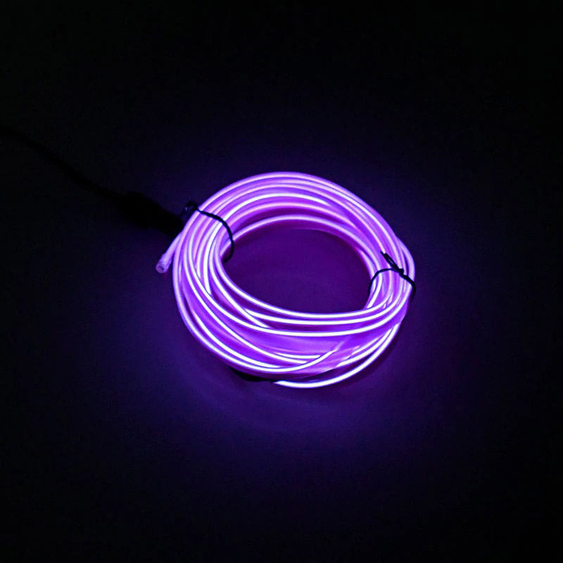 Bil Neon Ljus Set – Tilpassbart Interiörlys (5m)