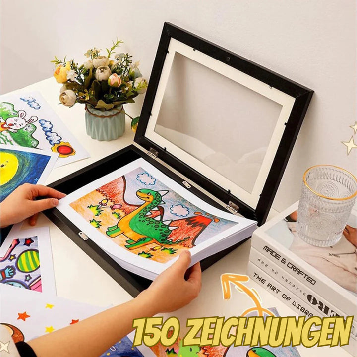 Bilderamme för Barnens Kunstverk med Lagring