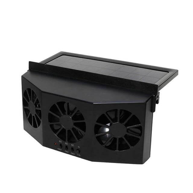 Bilvifte med Solcellepanel – Fräsch Luft i Bilen