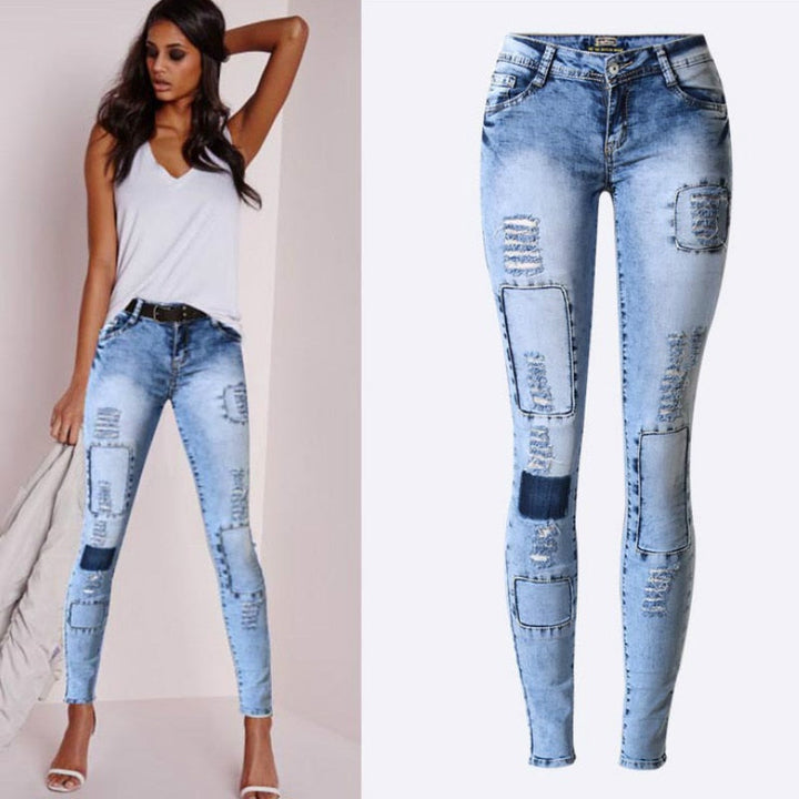 Dam Skinny Jeans: Perfekt Passform &amp; Komfort Hela Dagen