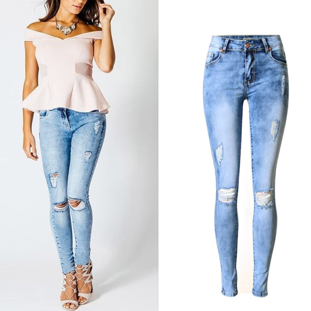 Dam Skinny Jeans: Perfekt Passform &amp; Komfort Hela Dagen