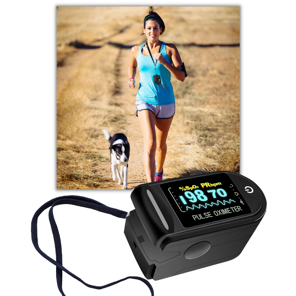 Digital Finger Pulse Oximeter - Snabb Oksygenmåling
