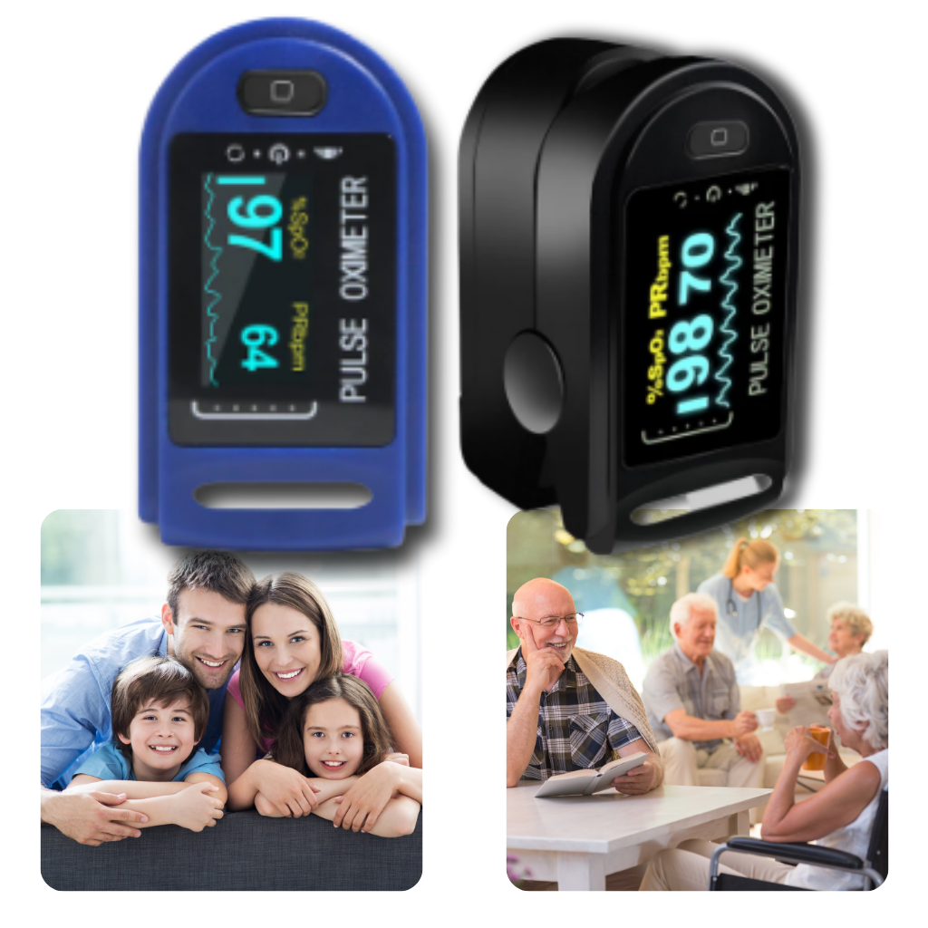 Digital Finger Pulse Oximeter - Snabb Oksygenmåling
