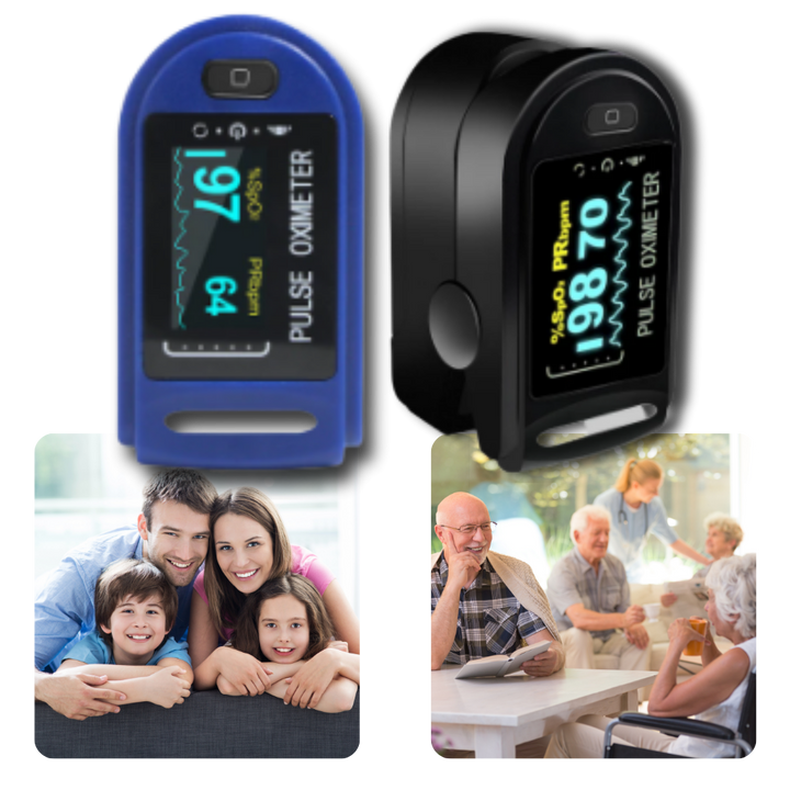 Digital Finger Pulse Oximeter - Snabb Oksygenmåling