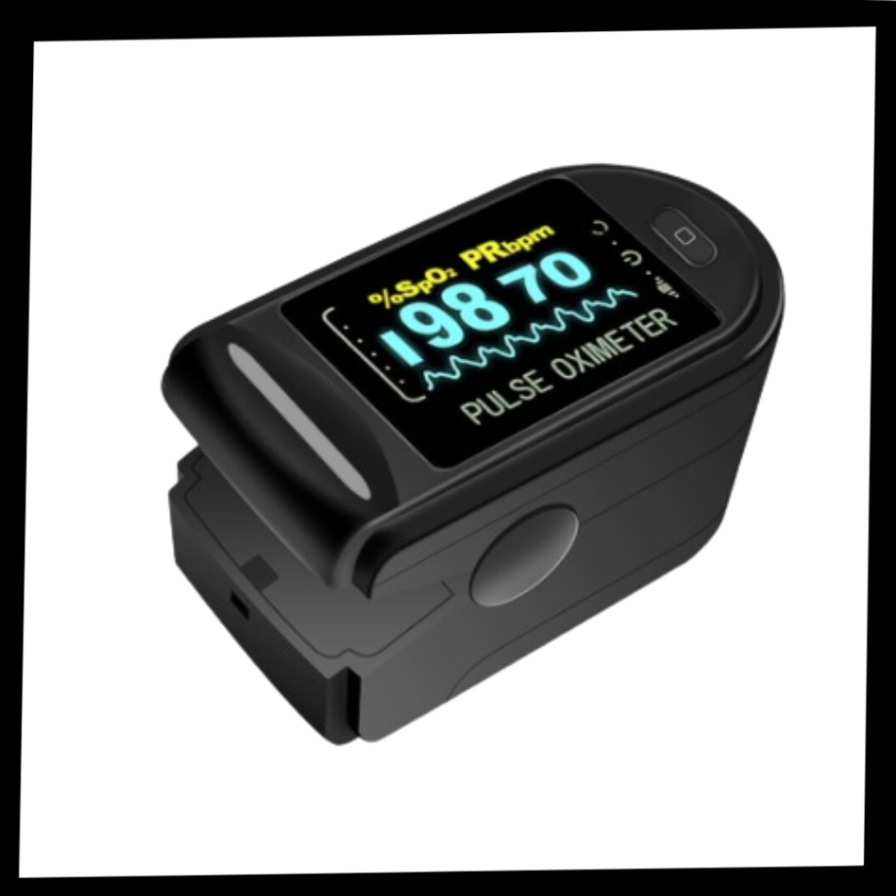 Digital Finger Pulse Oximeter - Snabb Oksygenmåling
