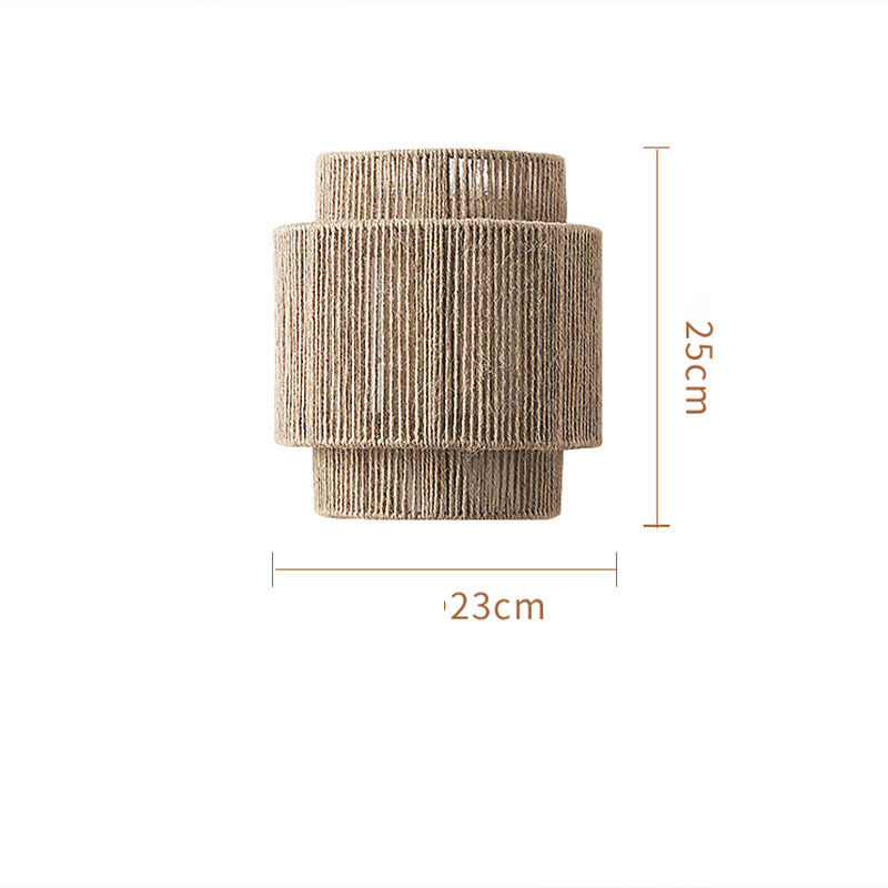 Bohemsk Rattan Vägglampa – Skapa Mysig Stämning Hemma