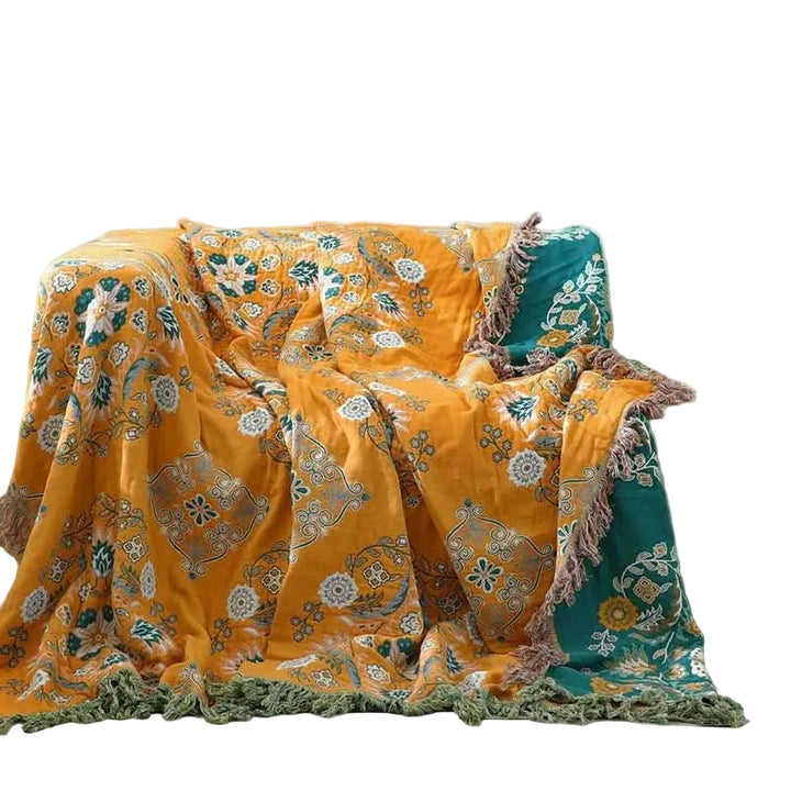 Boho Bomullsteppe – Skapa En Mysig och Snygg Atmosfär