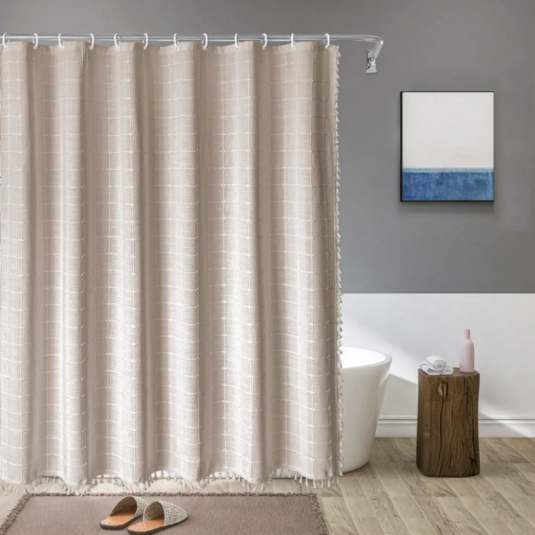 Boho Dusjforheng för Kvinnor med Dusker – Elegant Badestil