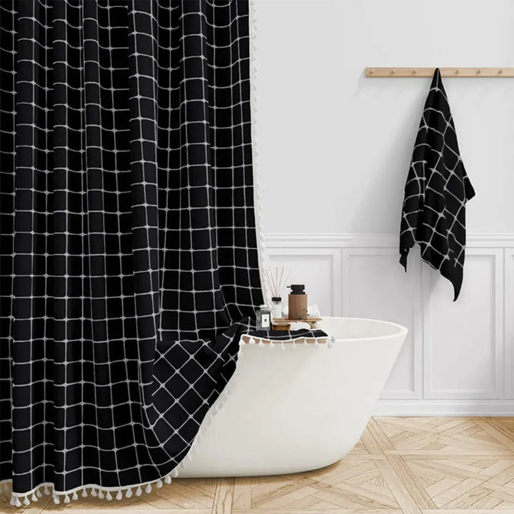 Boho Dusjforheng för Kvinnor med Dusker – Elegant Badestil