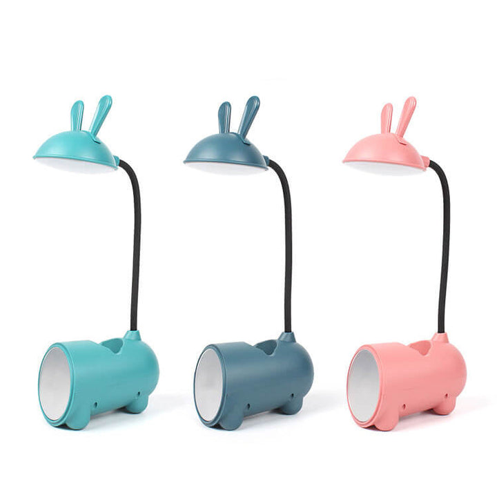Bordslampa med LED Beröringskontroll och Penneholder