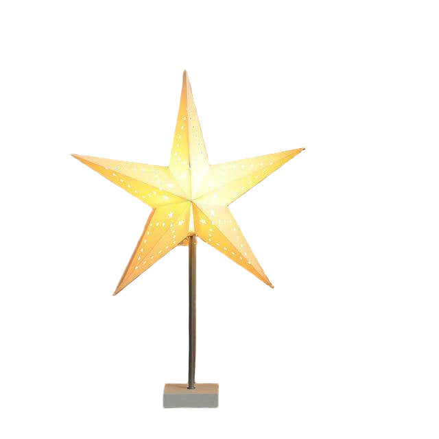 Bordslampa med Stjernedesign