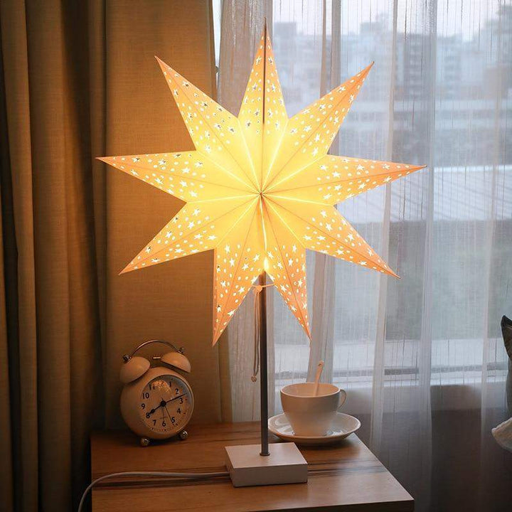 Bordslampa med Stjernedesign