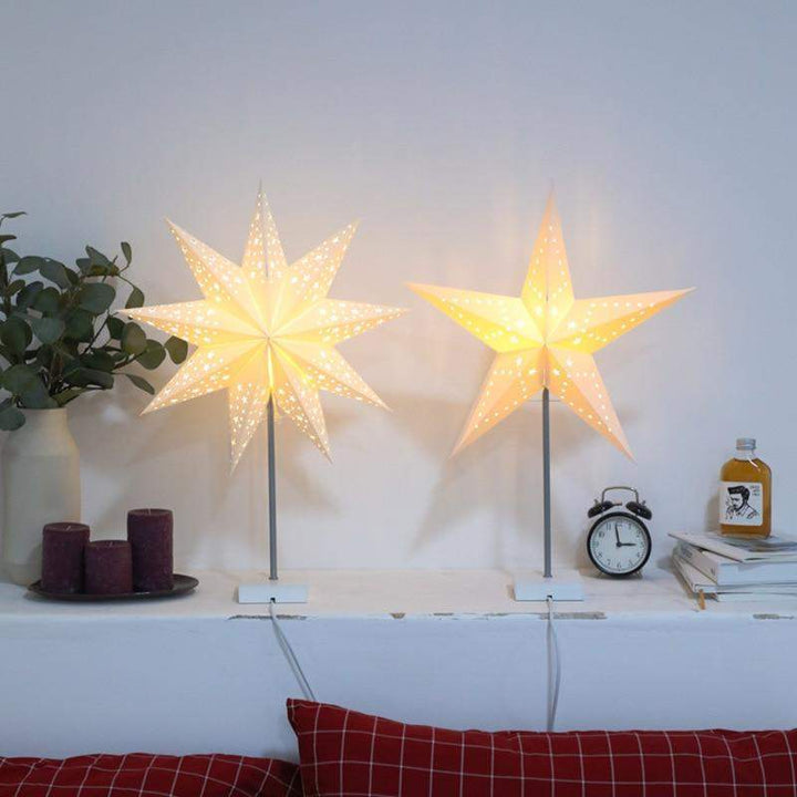 Bordslampa med Stjernedesign