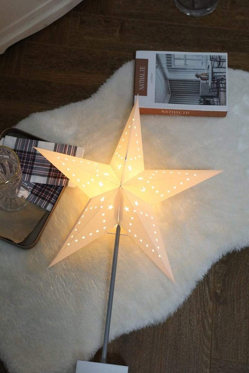 Bordslampa med Stjernedesign