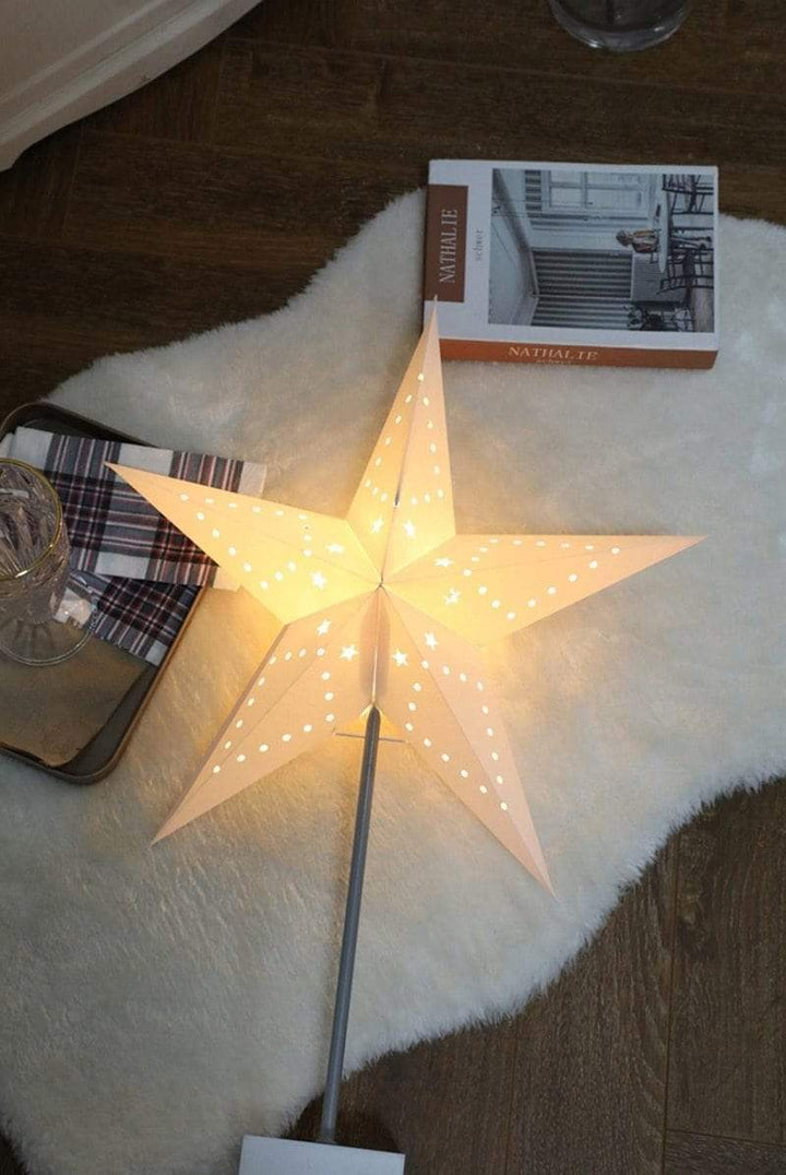 Bordslampa med Stjernedesign