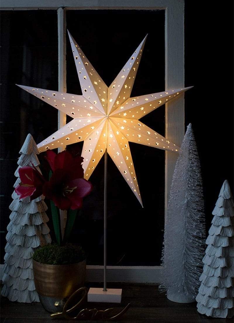 Bordslampa med Stjernedesign