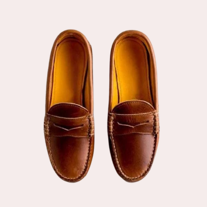 Bekväma Loafers för Män - | Låg Häl