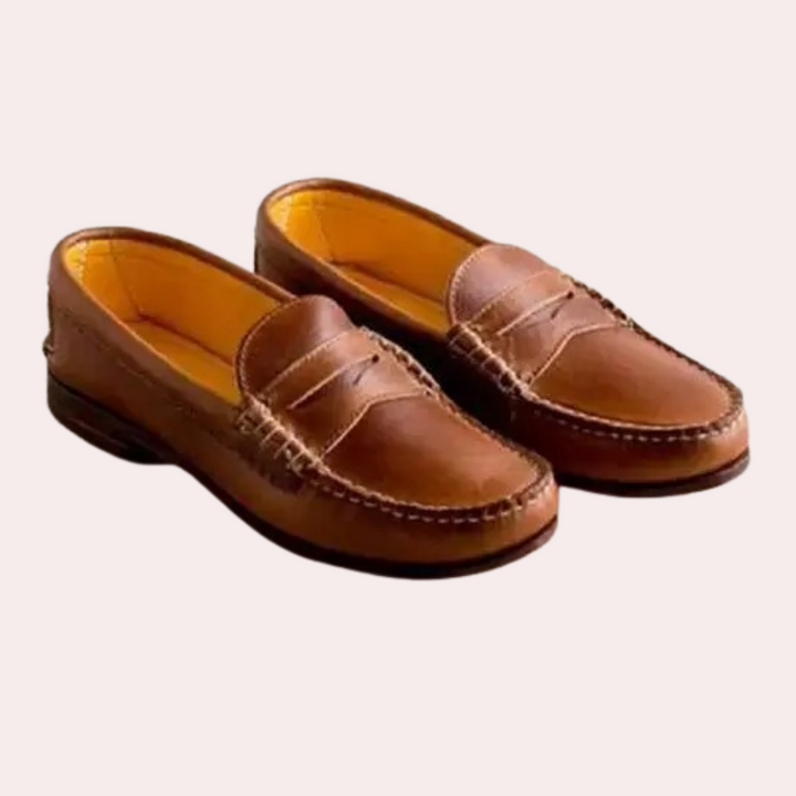 Bekväma Loafers för Män - | Låg Häl