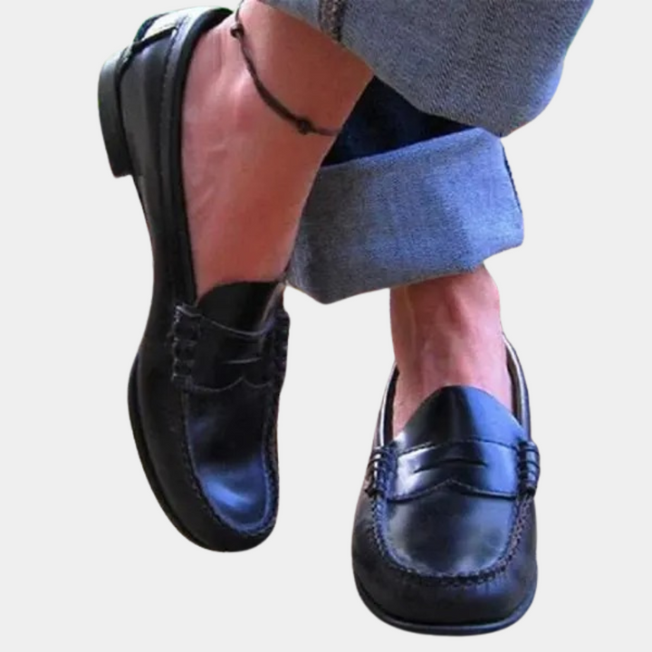 Bekväma Loafers för Män - | Låg Häl