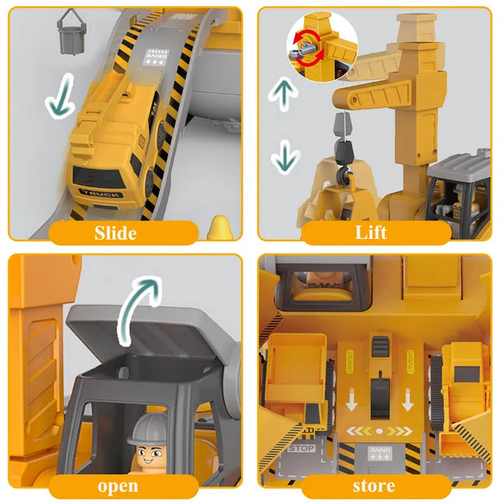 Master Builder Engineer Set - Bygg din egen arbeidsbil - Leker