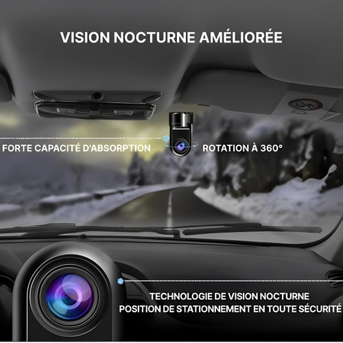 Universell Intelligent Dashcam med AI Parkeringsovervåking