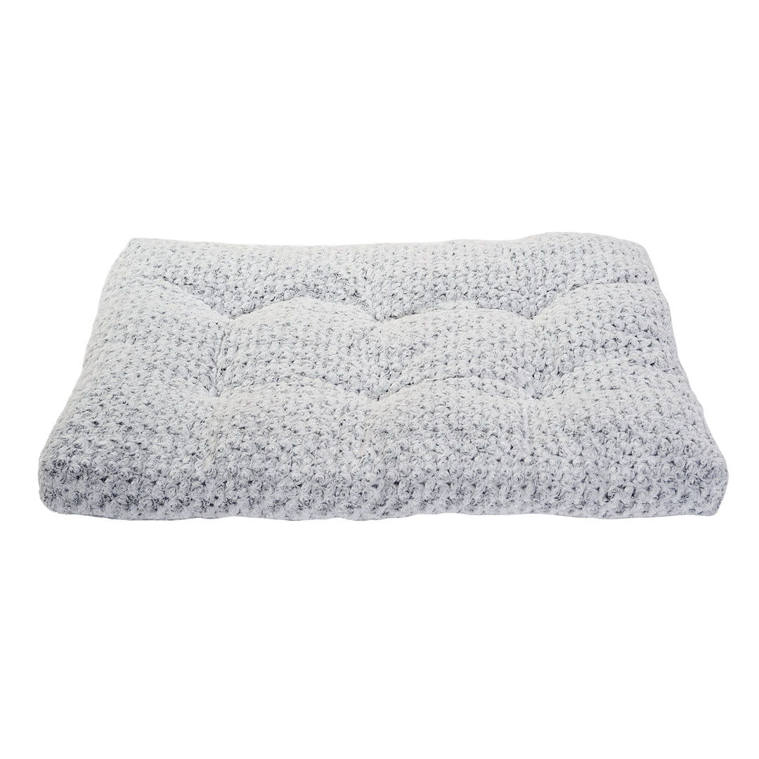 Tjock hundbädd i rosensammet med mycket vadd, tvättbar, S–XL