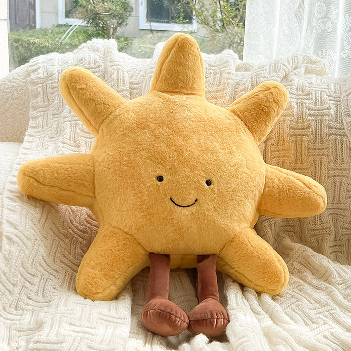 Dekorativ Kudde med Sol och Måne Design