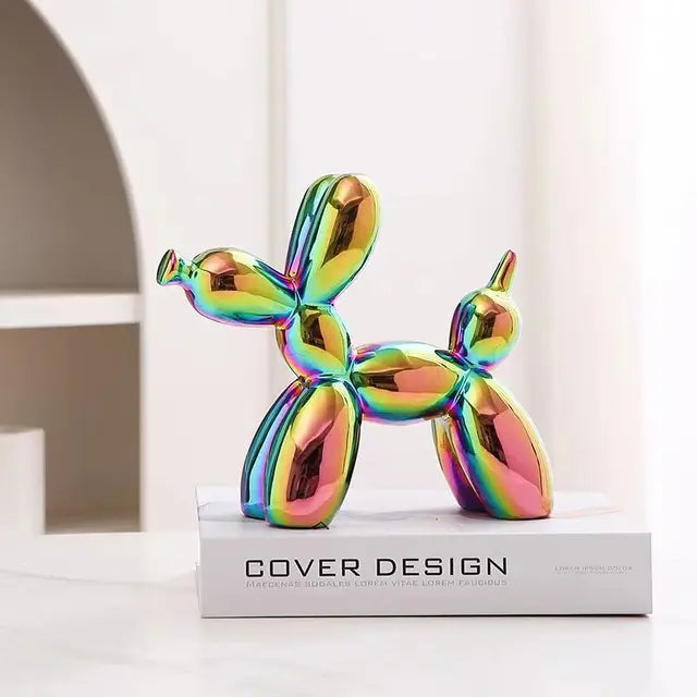 Unisex Dekorativ Ballong Hund Skulptur