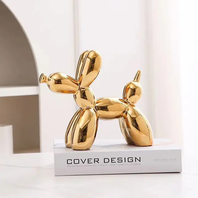 Unisex Dekorativ Ballong Hund Skulptur