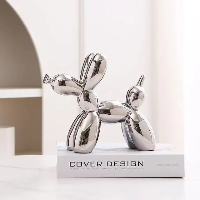 Unisex Dekorativ Ballong Hund Skulptur