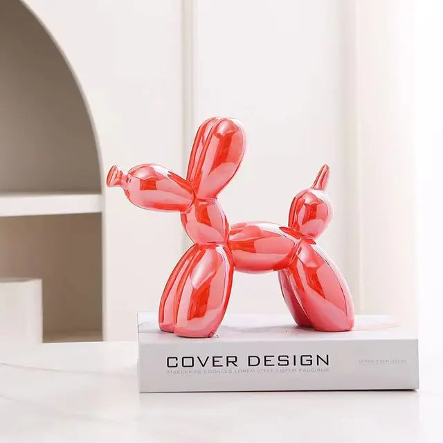 Unisex Dekorativ Ballong Hund Skulptur