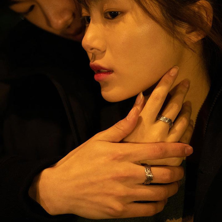 Unisex Englevinge Ring i Silver – Beskyttende Design