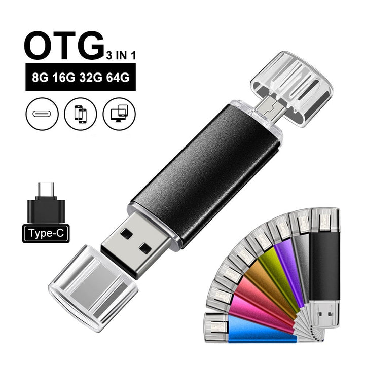 Bärbar USB 2.0 Minneplugg för Mångsidig Lagring