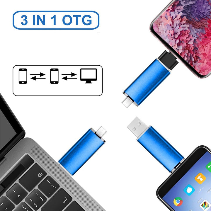 Bärbar USB 2.0 Minneplugg för Mångsidig Lagring