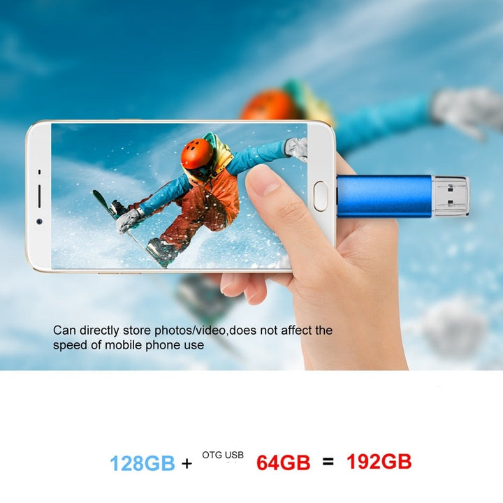 Bärbar USB 2.0 Minneplugg för Mångsidig Lagring