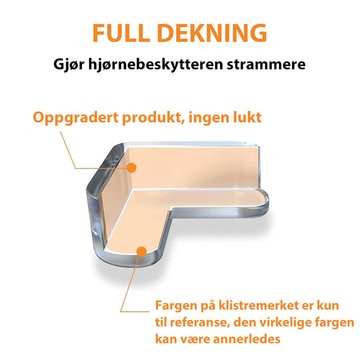 Transparente Hjörnebeskyttere - Säkerhet för Möbler